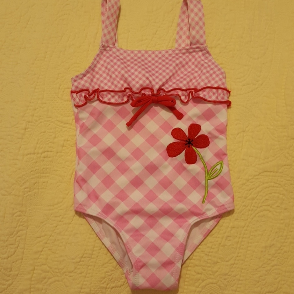 Baby girl swim suit al & ray...size18M